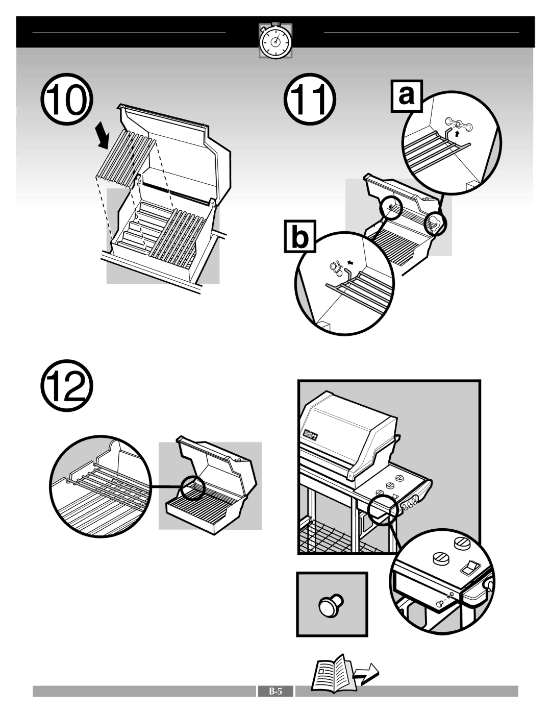 Weber LPG Gas Grill manual 1011 