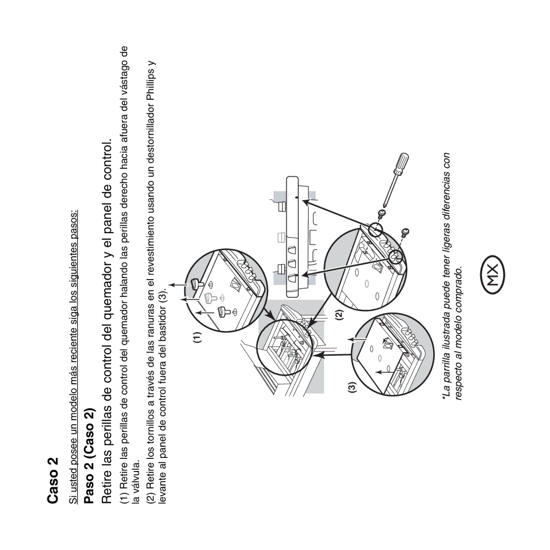 Weber QCC1, Hose and Regulator Replacement manual Caso 