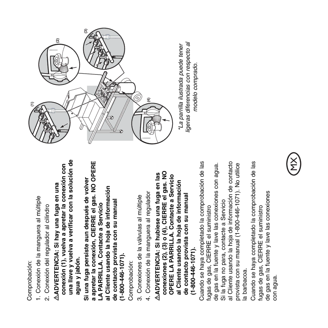 Weber QCC1, Hose and Regulator Replacement manual 