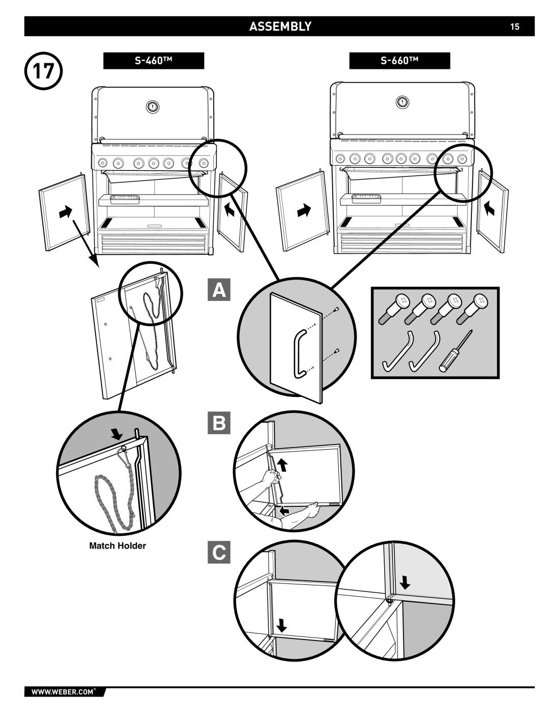 Weber S-460TM, S-660TM manual 460 660 