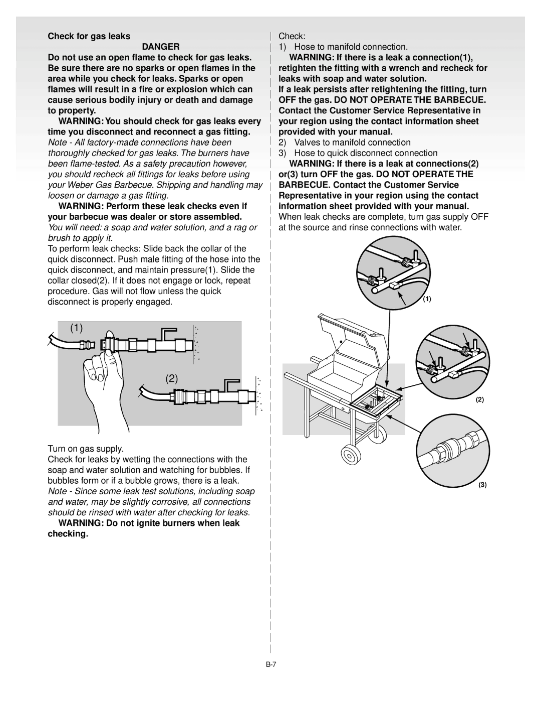 Weber SILVER A manual 