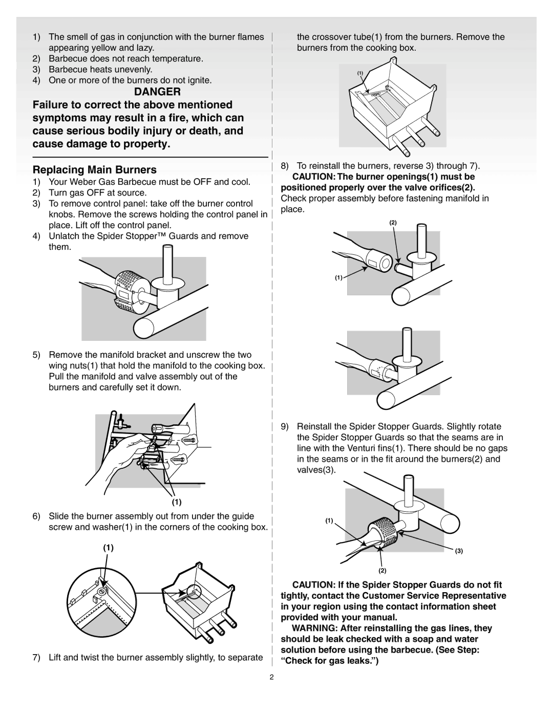 Weber Silver B manual 