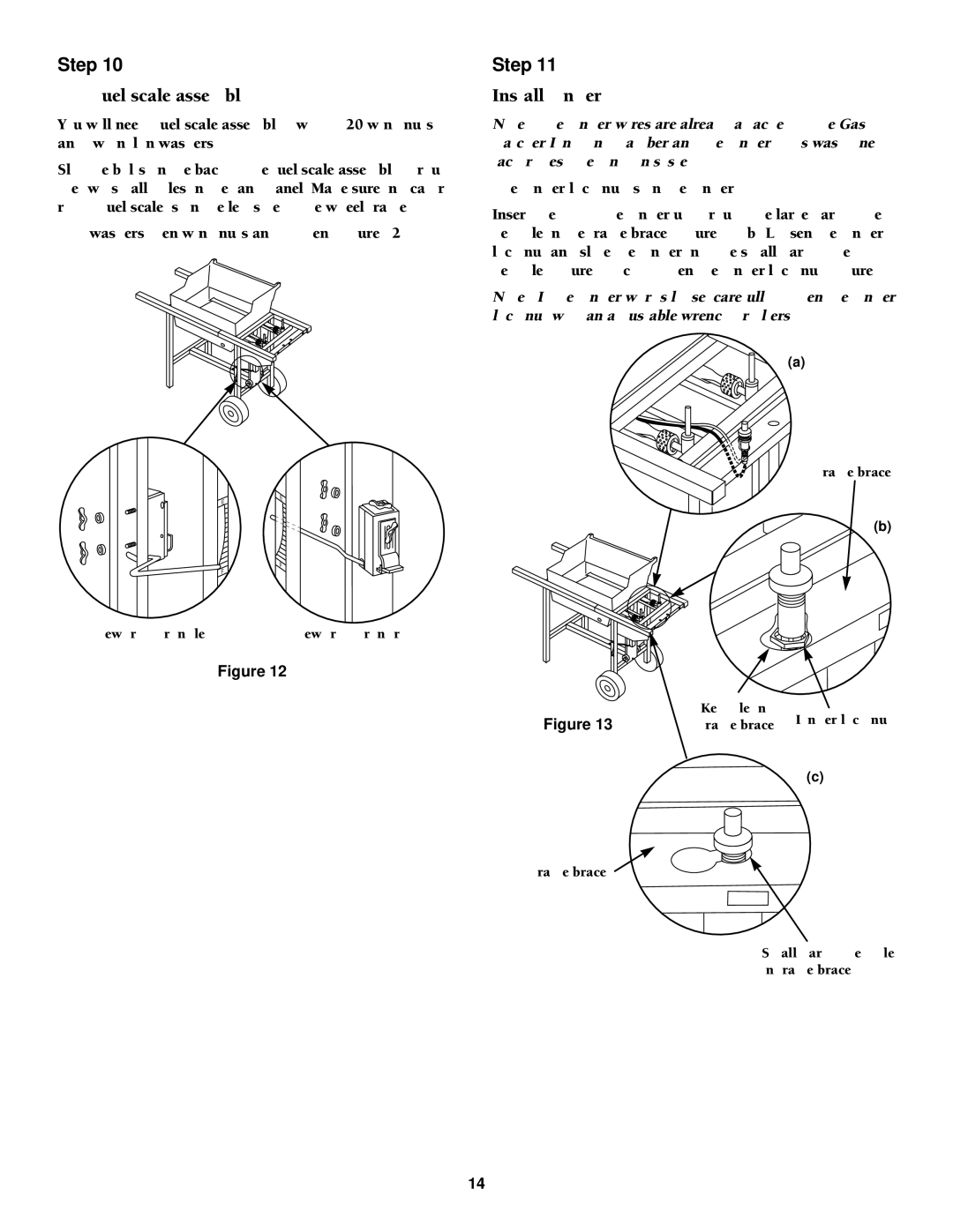 Weber SKYLINETM 520 owner manual Add fuel scale assembly, Install igniter 