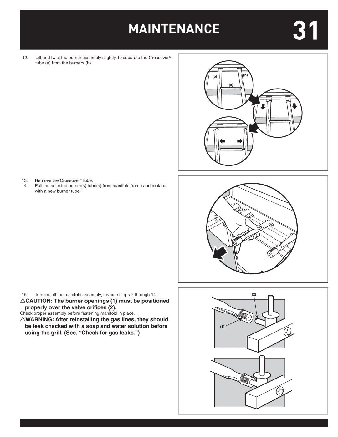 Weber 38050, Summit Gas Griill manual BB 