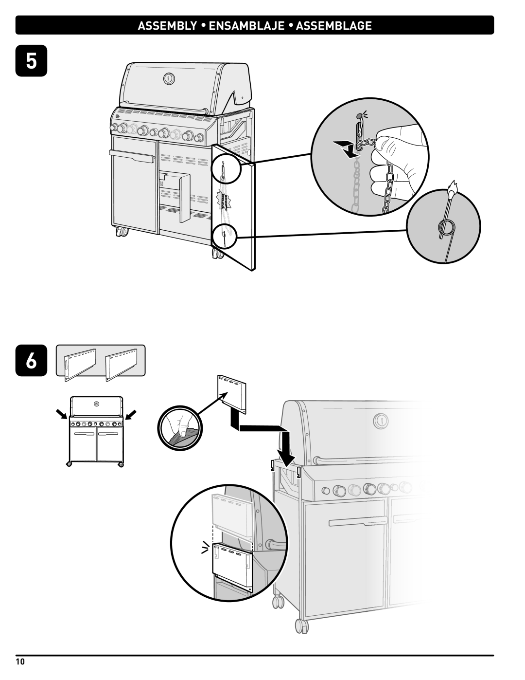 Weber Weber, 660- LP manual Assembly Ensamblaje Assemblage 