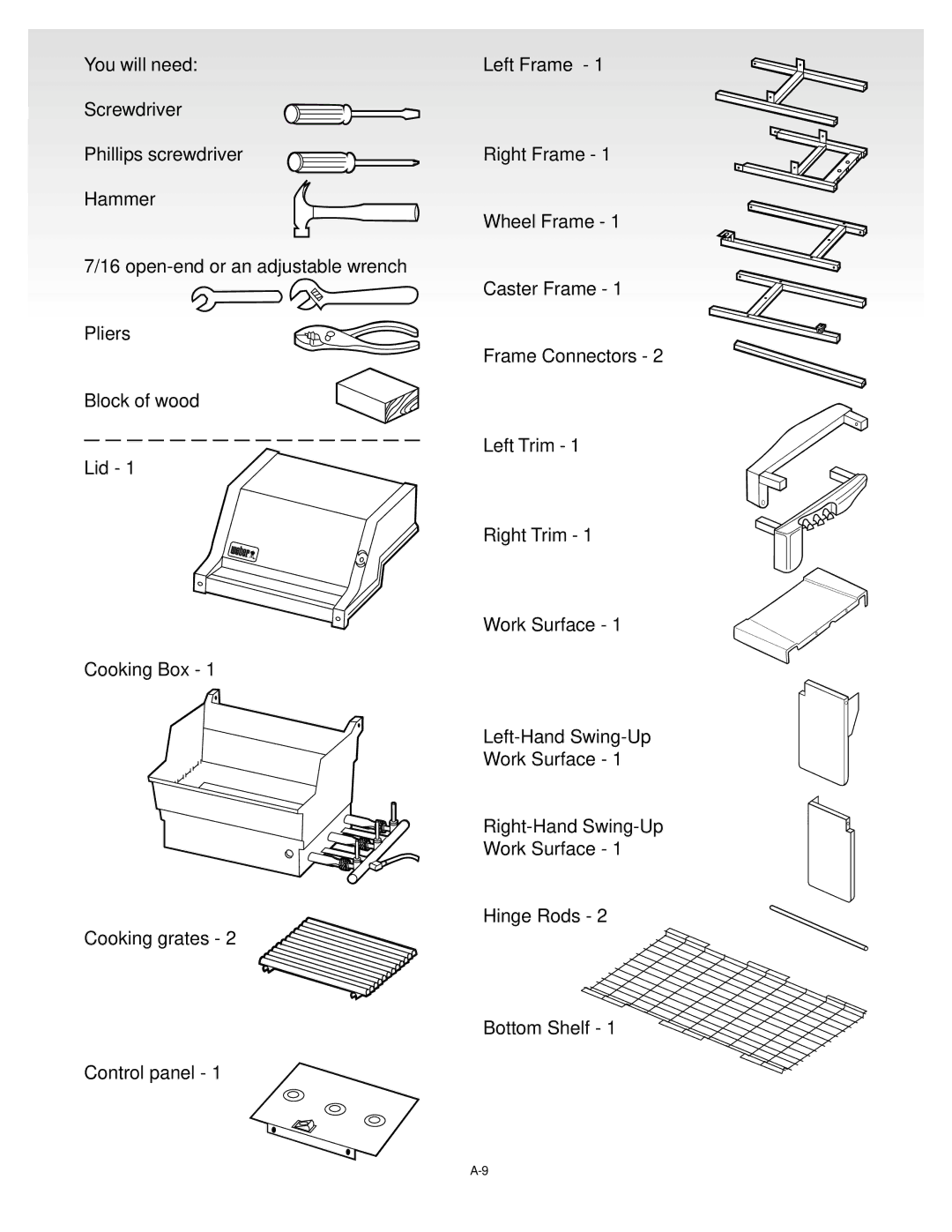 Weber 55057 04/10/00, Weber Liquid Propane Gas manual 