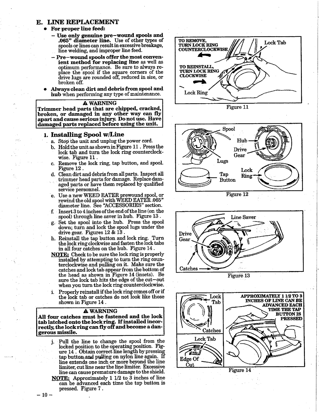 Weed Eater 1209 manual 