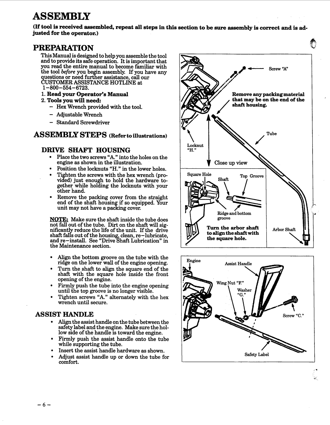 Weed Eater 15T manual 