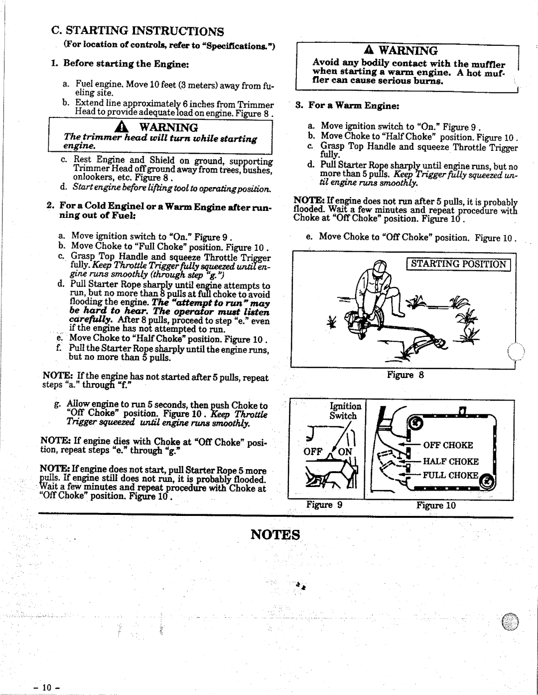 Weed Eater 17 manual 