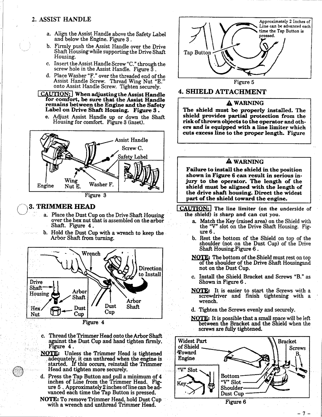 Weed Eater 17 manual 