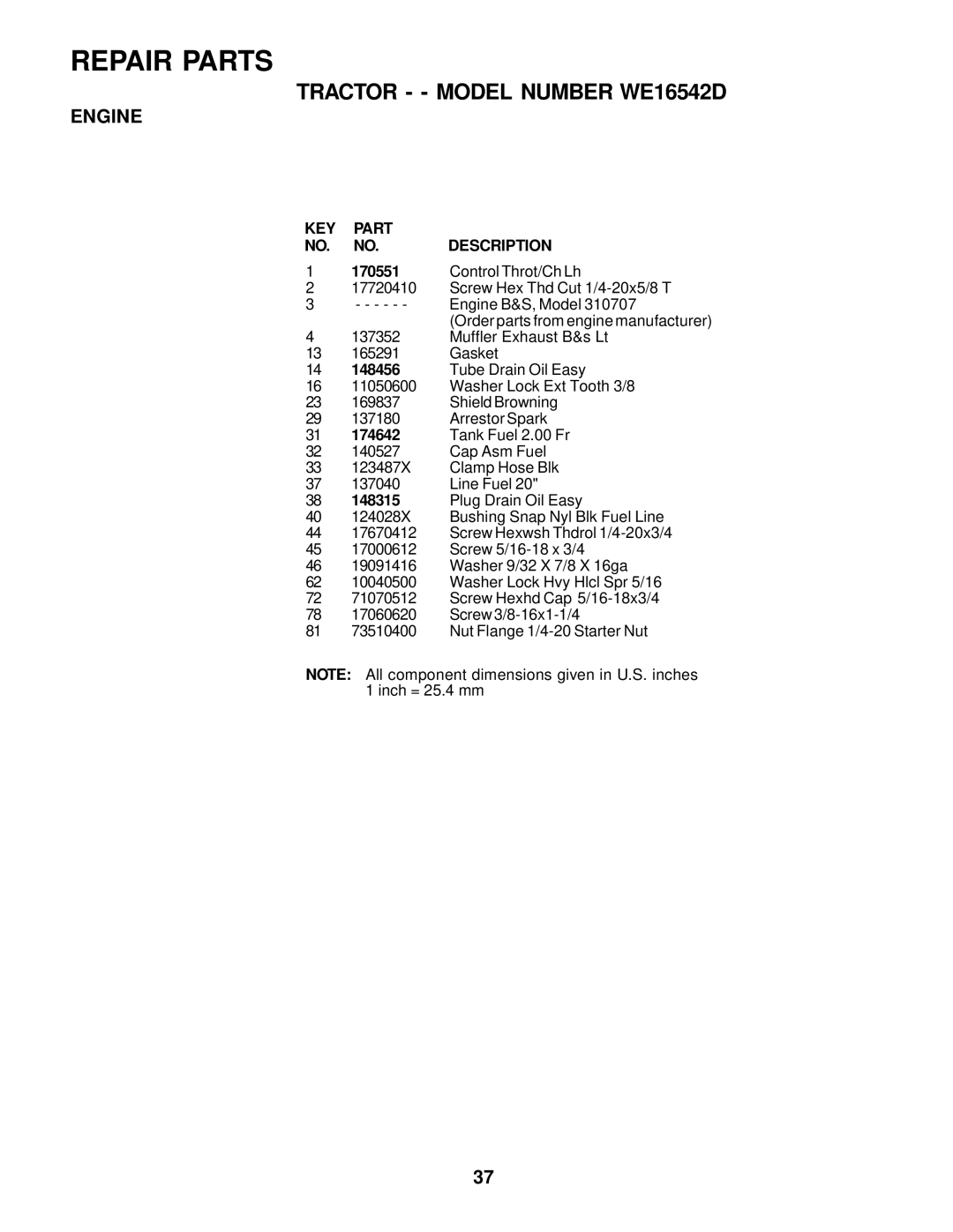 Weed Eater 177677 owner manual 174642 