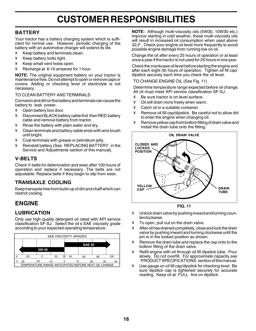 Weed Eater 180530 manual Engine, Battery, Belts, Transaxle Cooling, Lubrication 