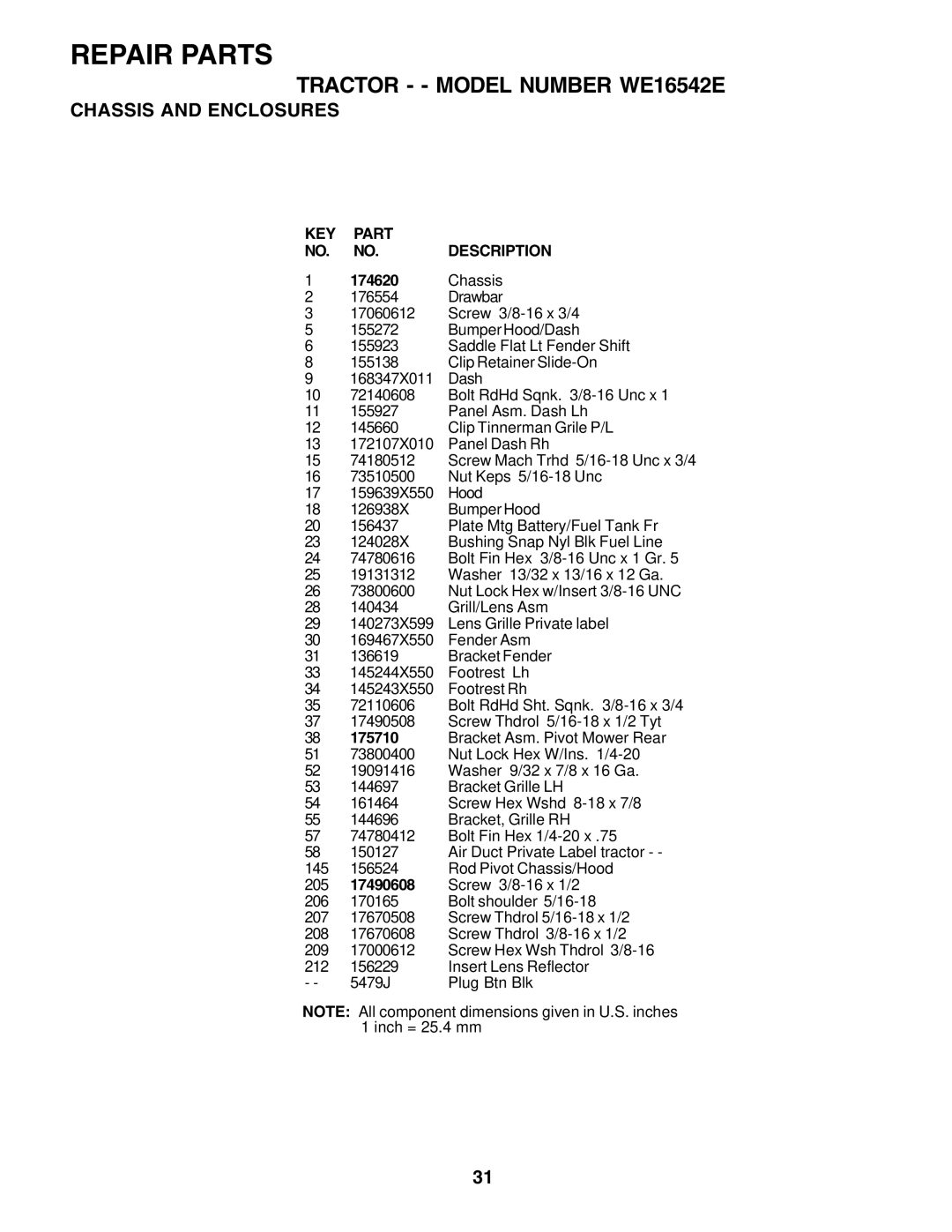 Weed Eater 180530 manual 174620, 17490608 