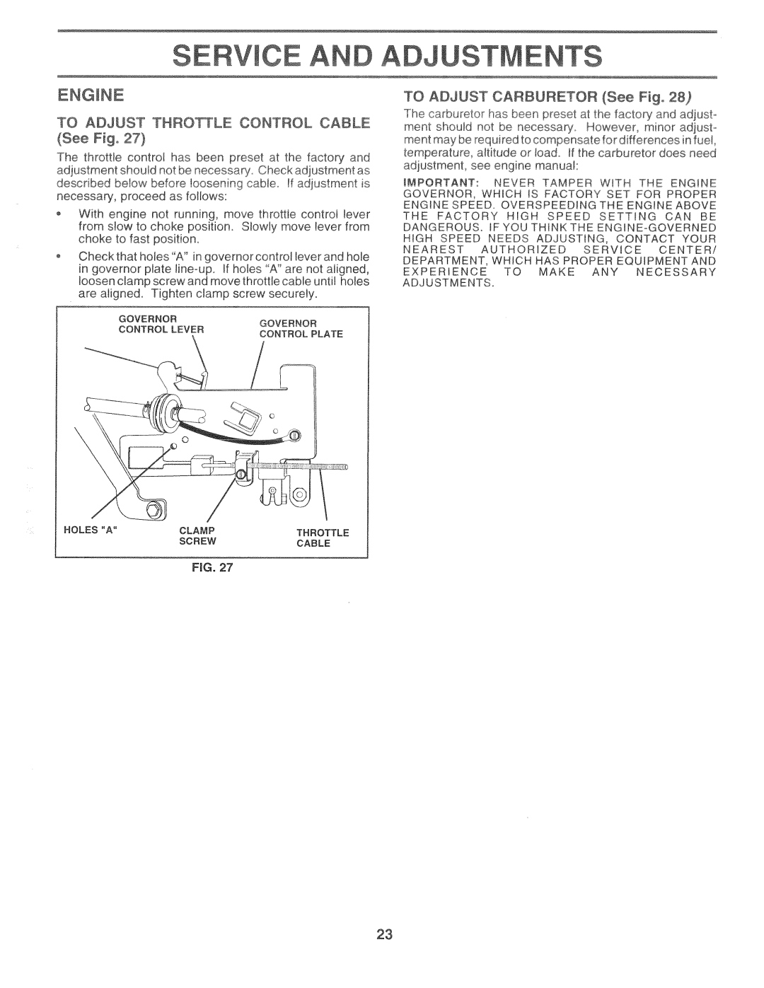 Weed Eater 164835, CHD12538C manual 