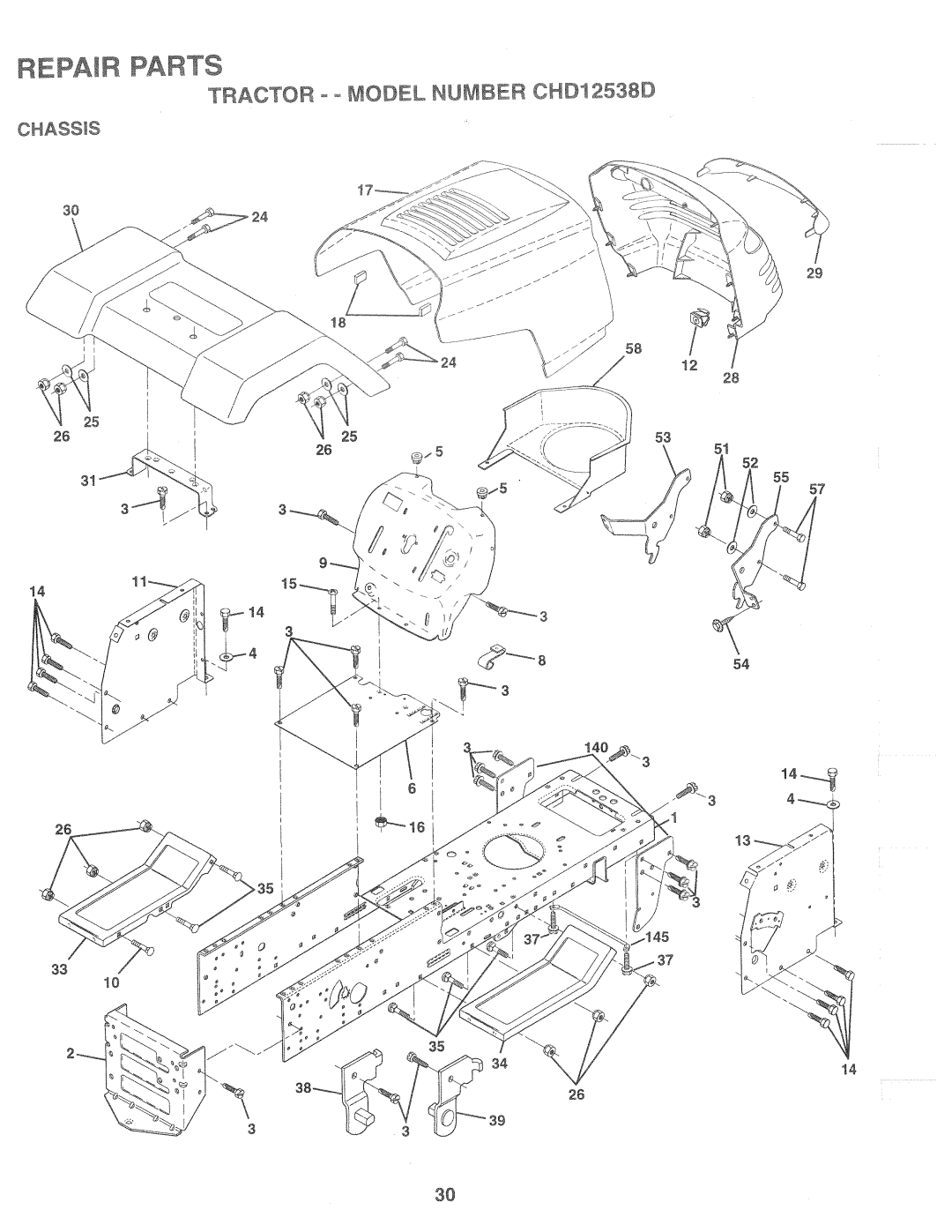 Weed Eater CHD12538D, 168303 manual 