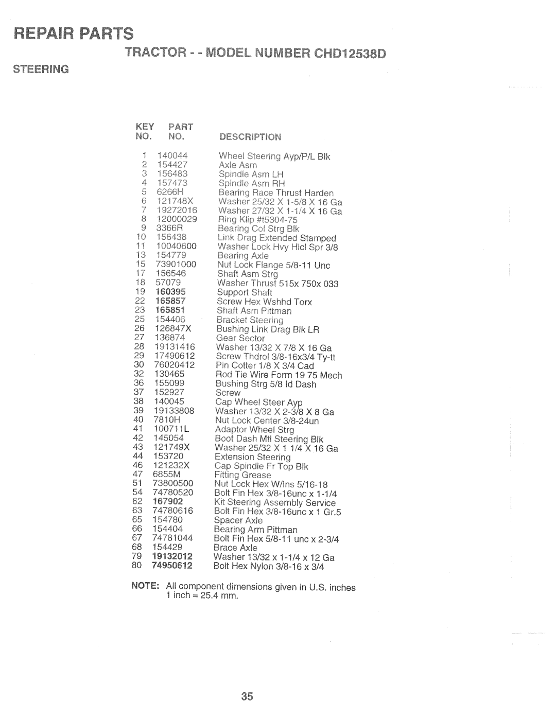 Weed Eater 168303, CHD12538D manual 