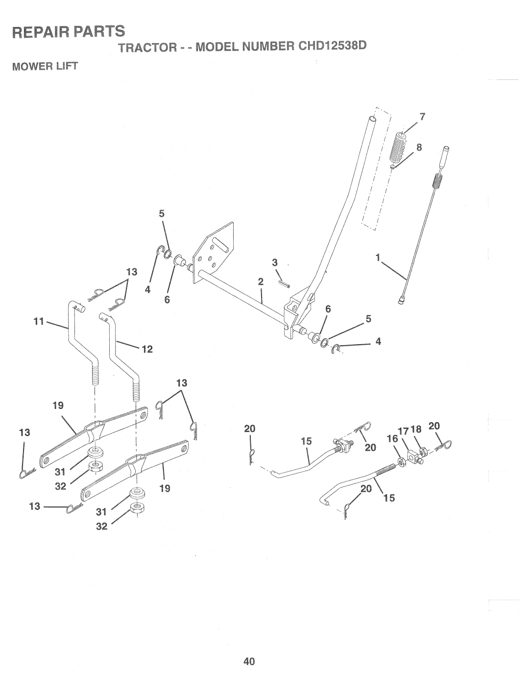 Weed Eater CHD12538D, 168303 manual 