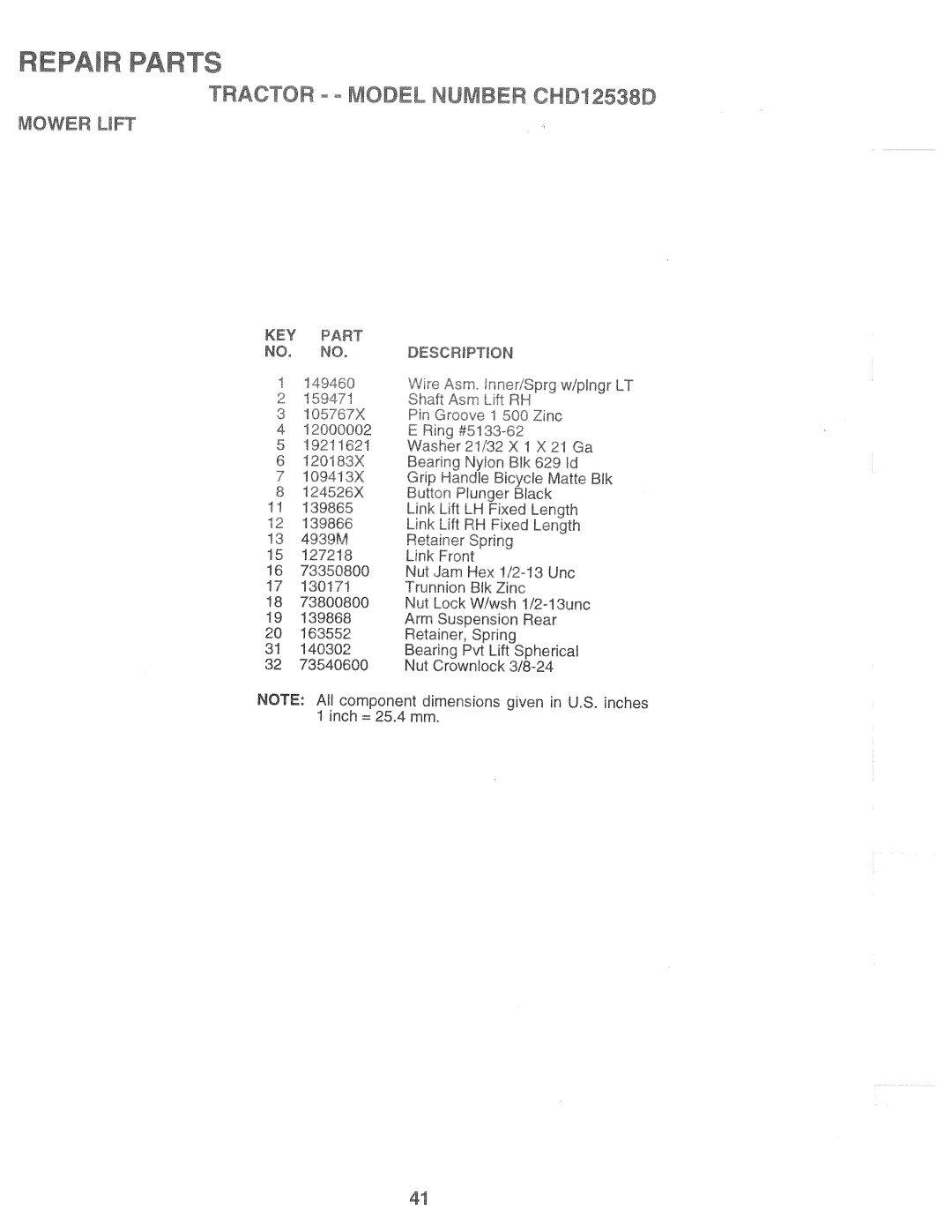 Weed Eater 168303, CHD12538D manual 