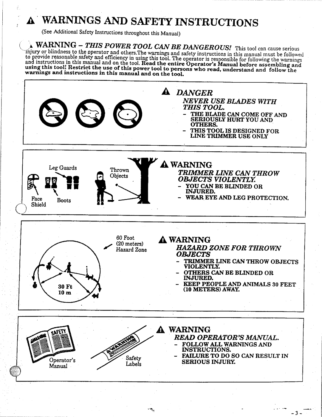 Weed Eater GTI 16 SUPER manual 