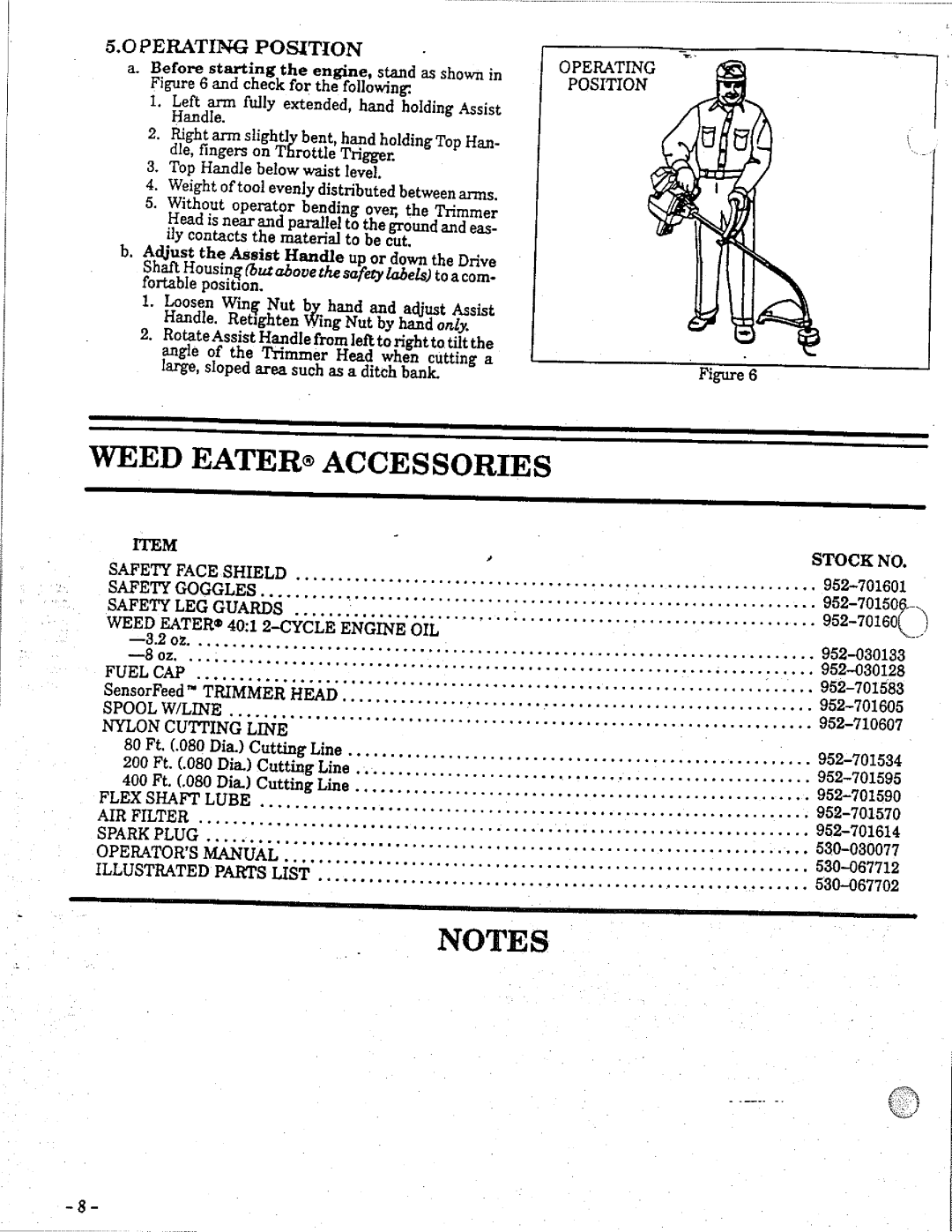 Weed Eater GTI 16 SUPER manual 