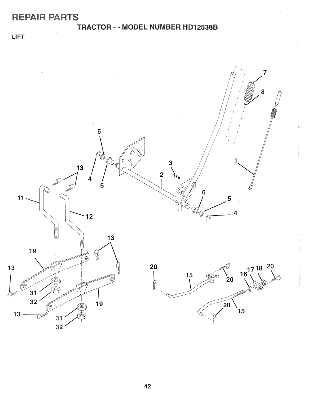 Weed Eater HD12538B, 159757 manual 