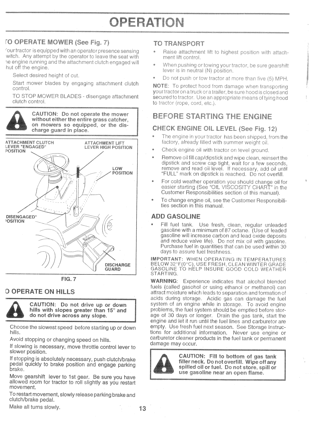 Weed Eater 160637, HD12538C manual 