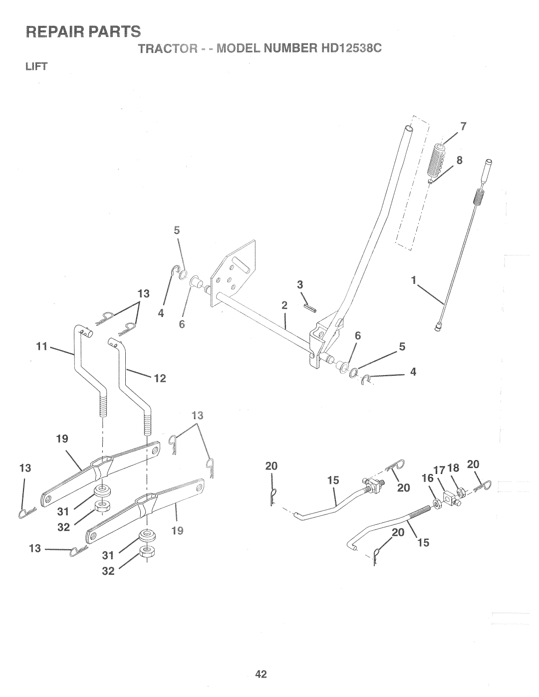 Weed Eater HD12538C, 160637 manual 