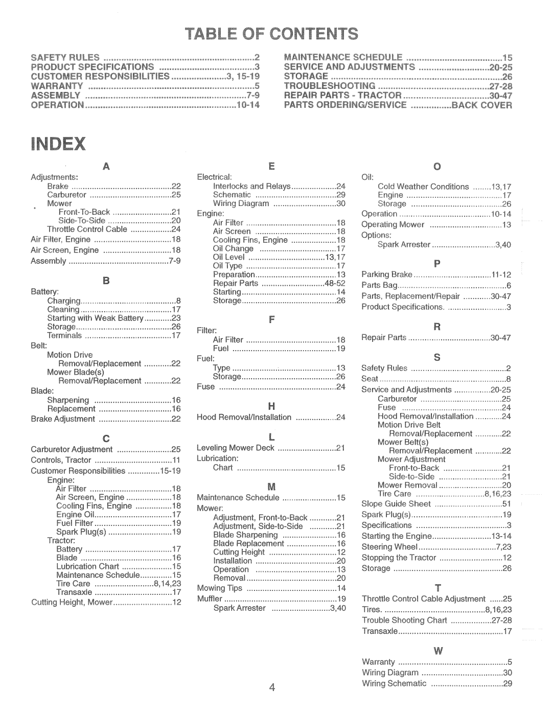 Weed Eater HD12538F, 164833 manual 