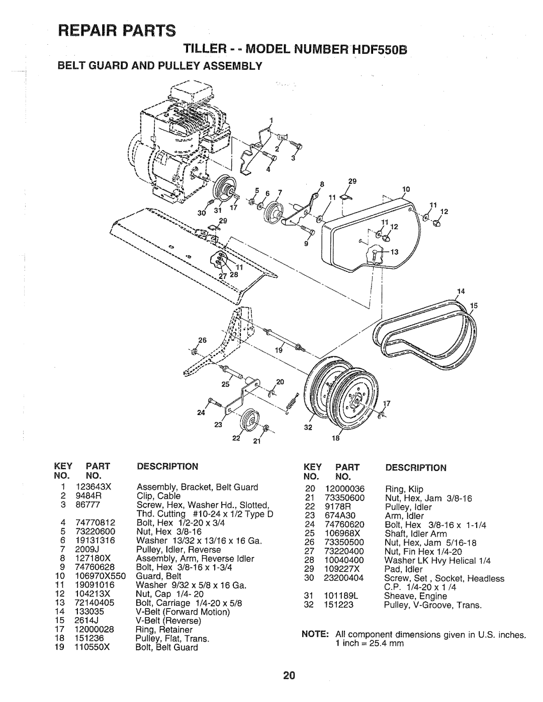 Weed Eater HDF550B, 152189 manual 