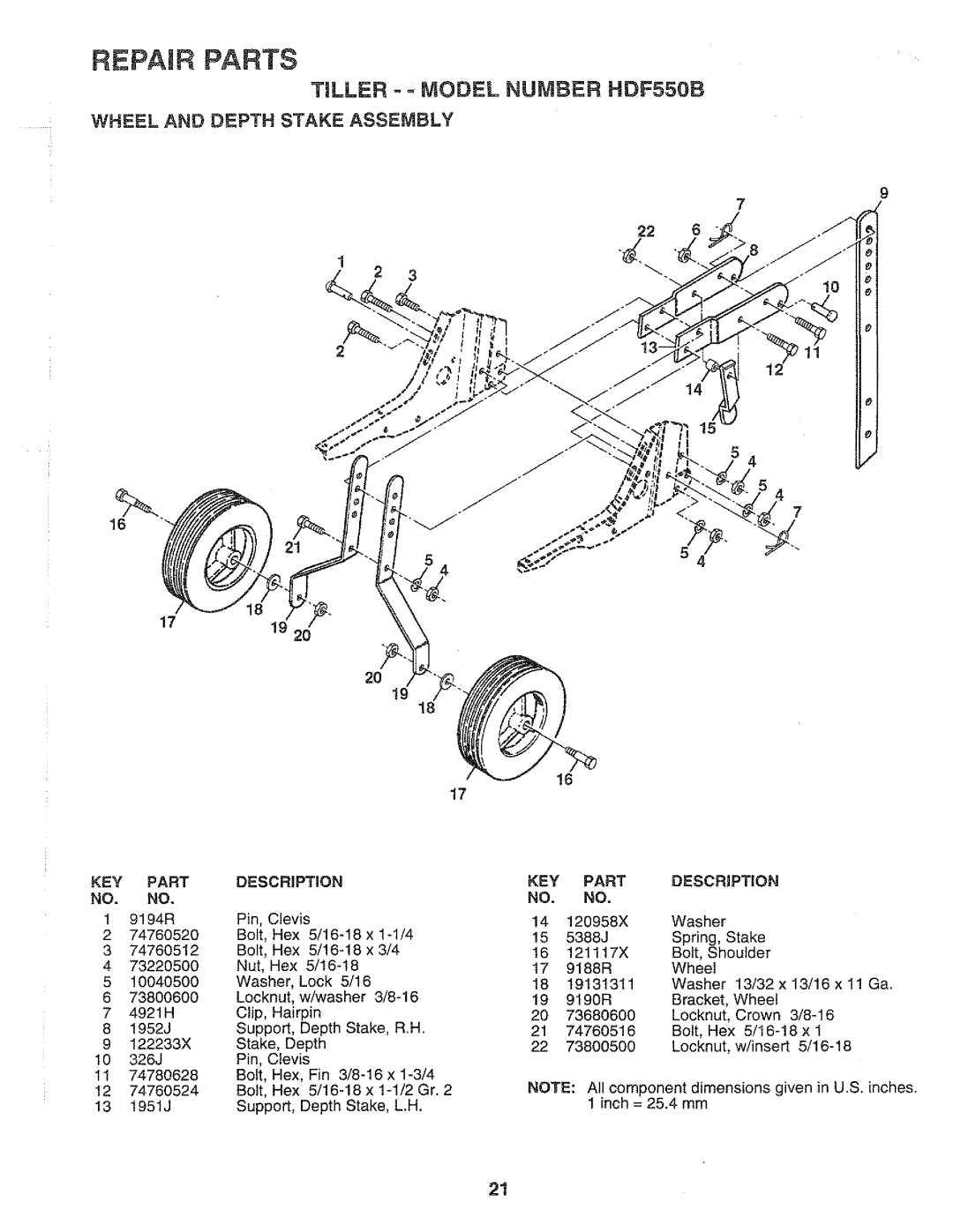 Weed Eater 152189, HDF550B manual 