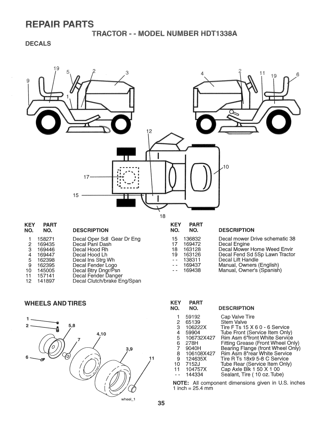 Weed Eater 169437, HDT1338A manual 