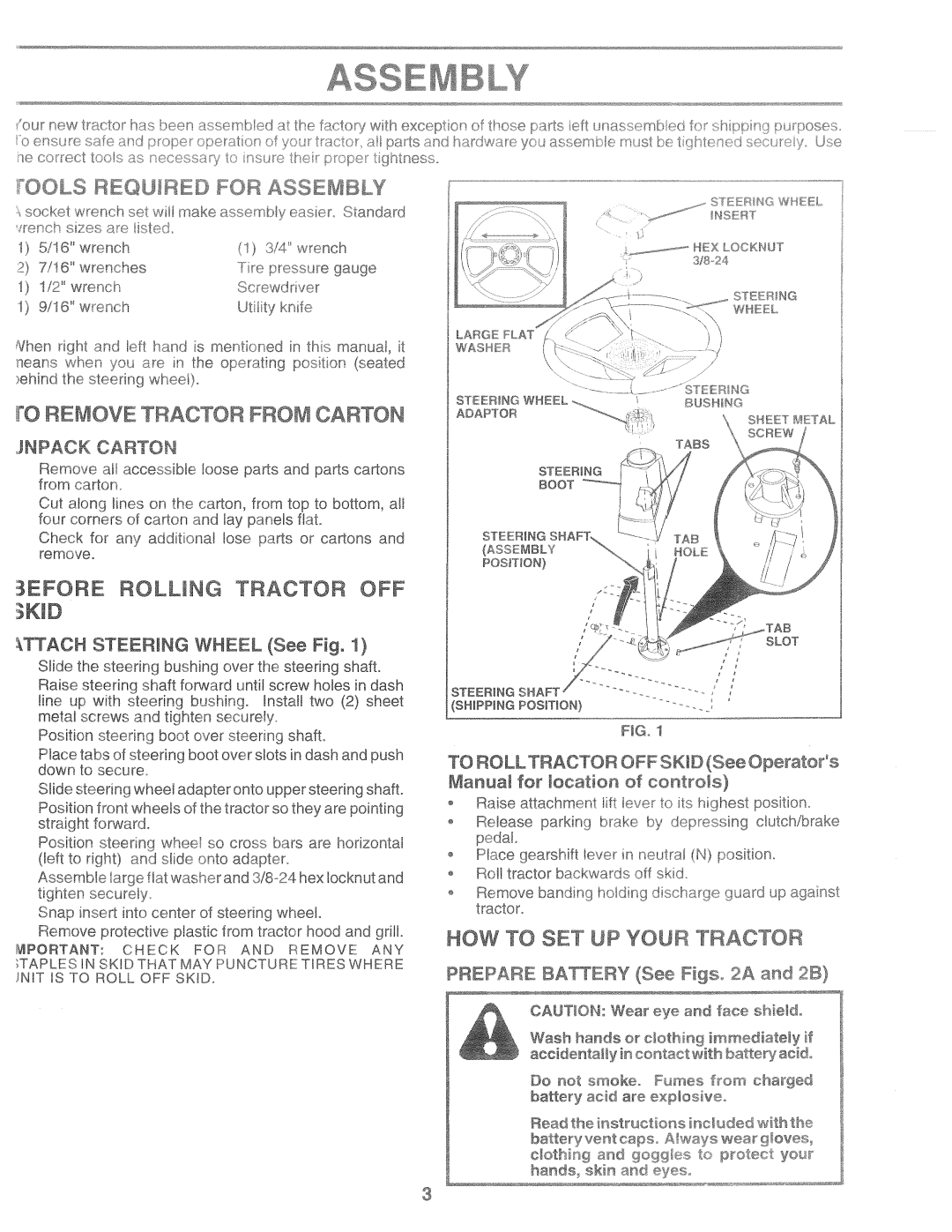 Weed Eater WE125N38A manual 