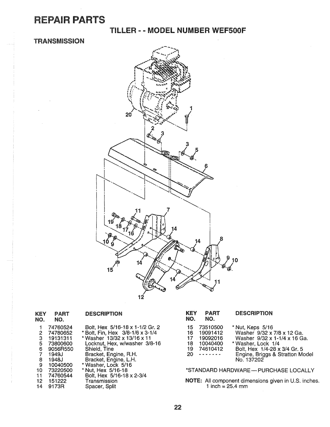 Weed Eater WEF500F, 164849 manual 