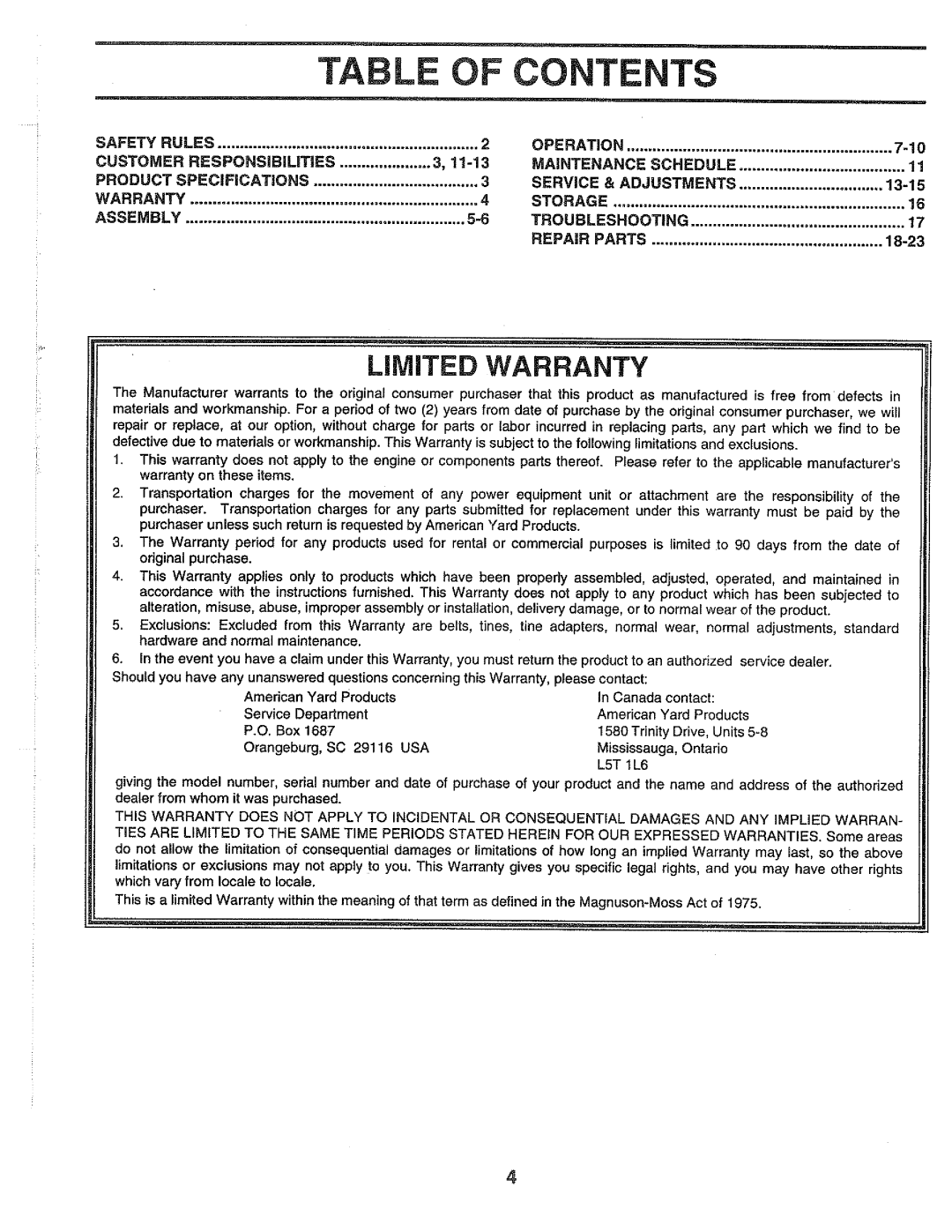 Weed Eater WEF500F, 164849 manual 