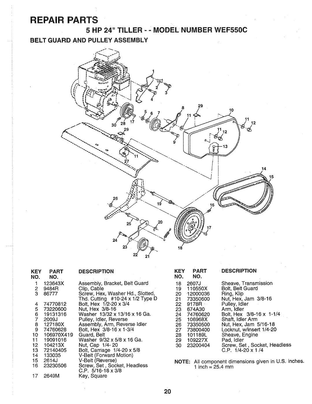 Weed Eater WEF550C, 143647 manual 