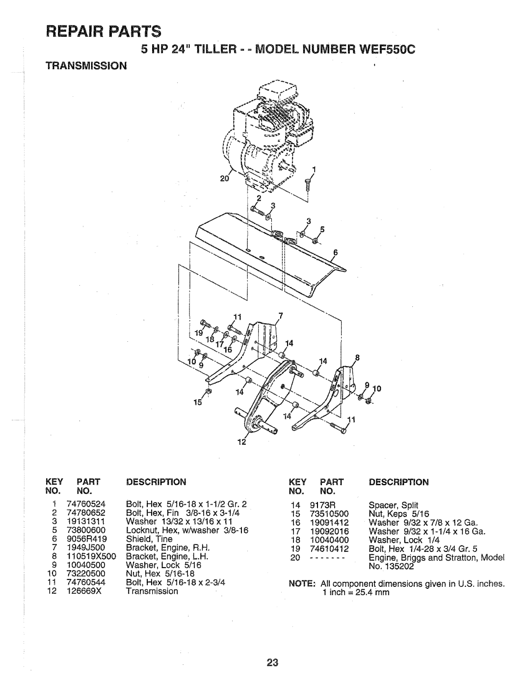 Weed Eater 143647, WEF550C manual 