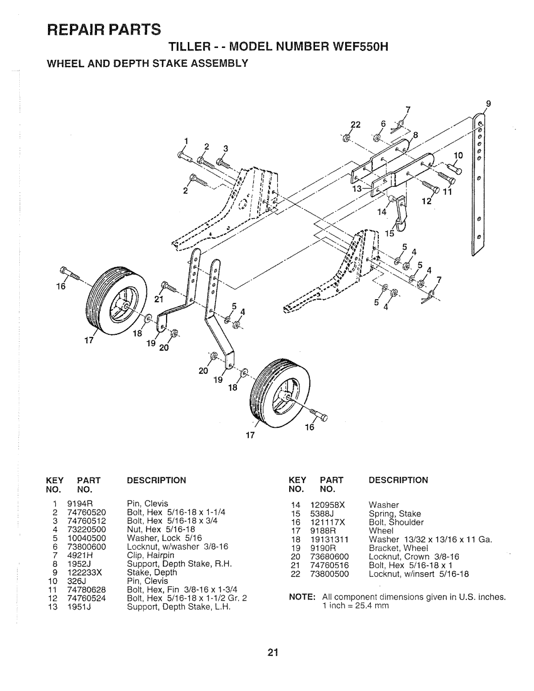 Weed Eater 161459, WEF550H manual 