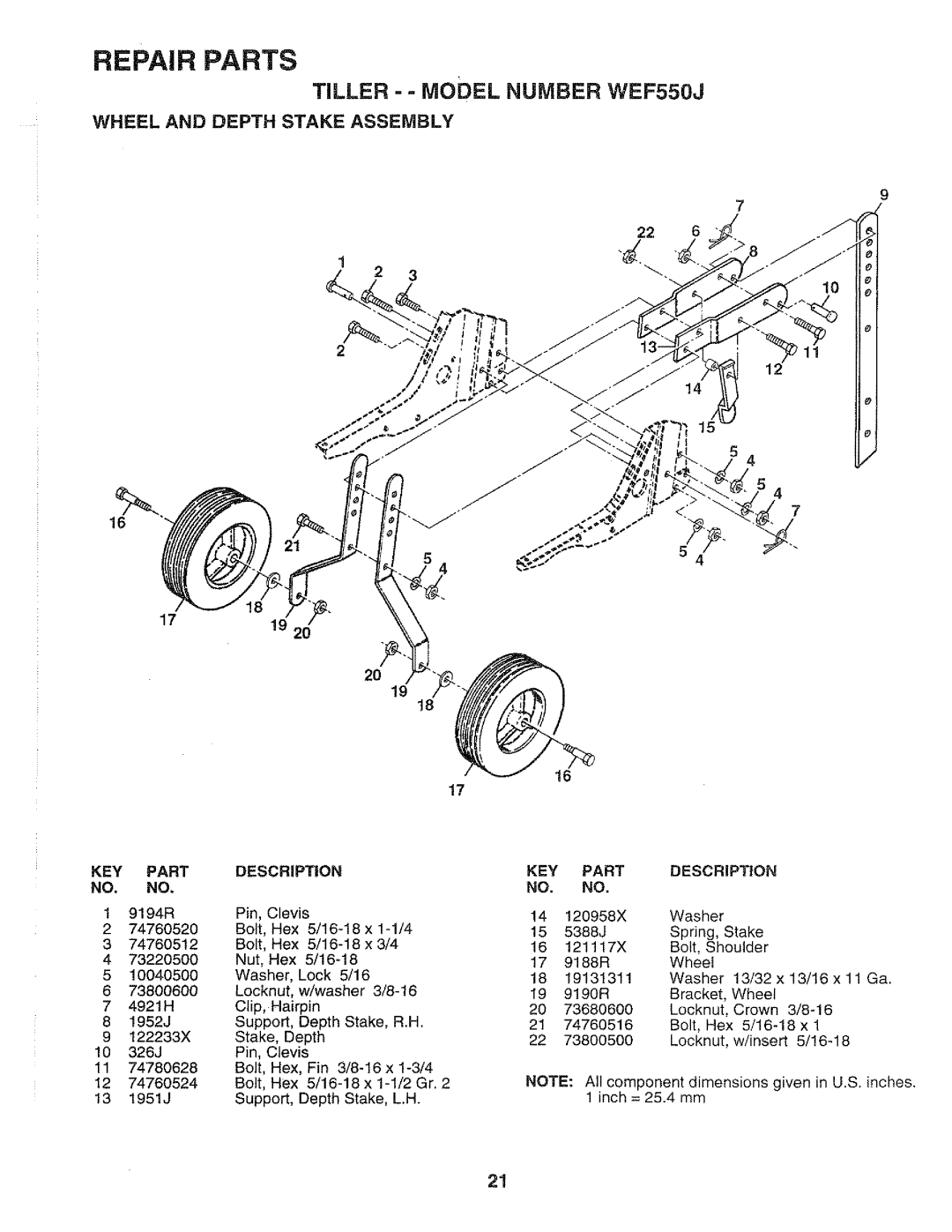 Weed Eater 162893, WEF550J manual 