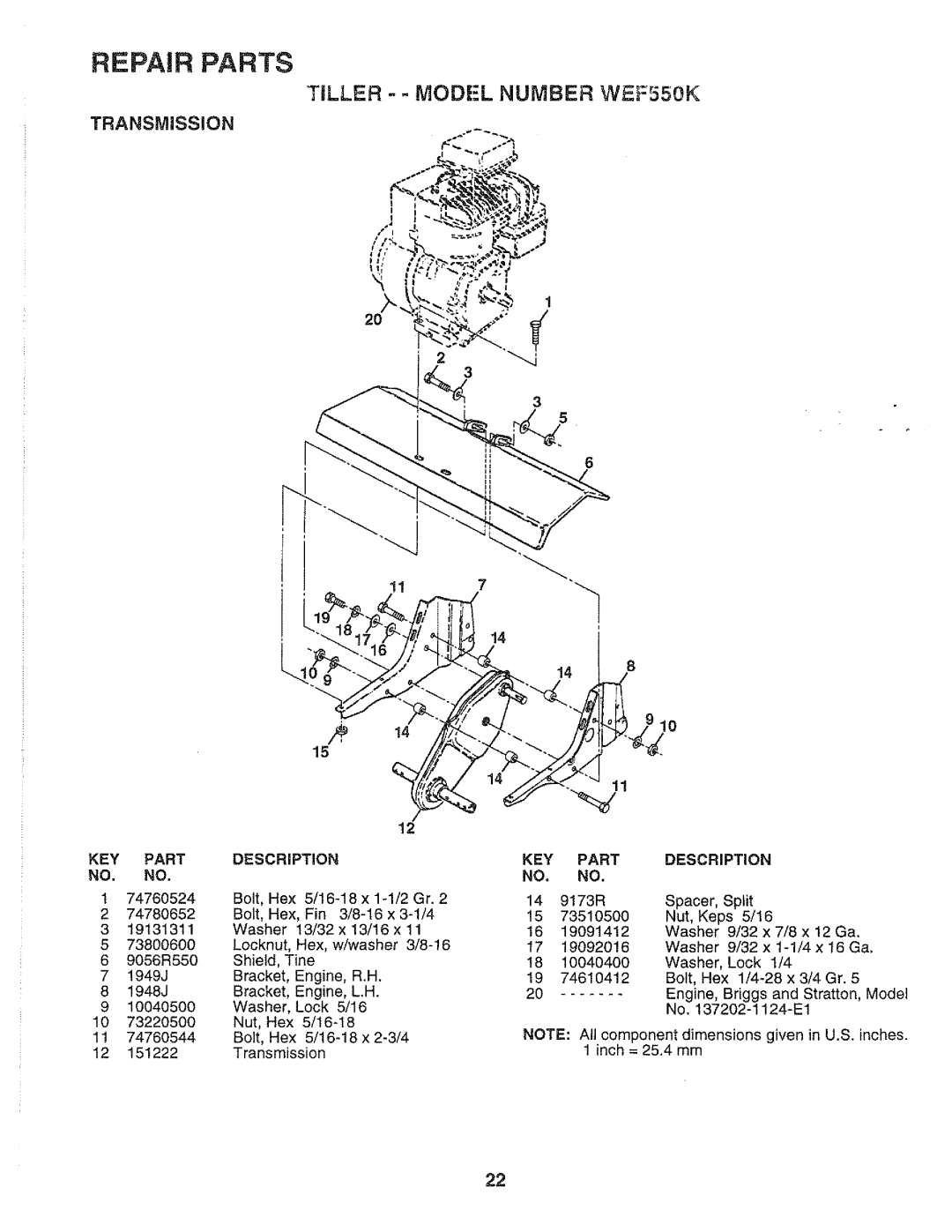 Weed Eater WEF550K, 164789 manual 