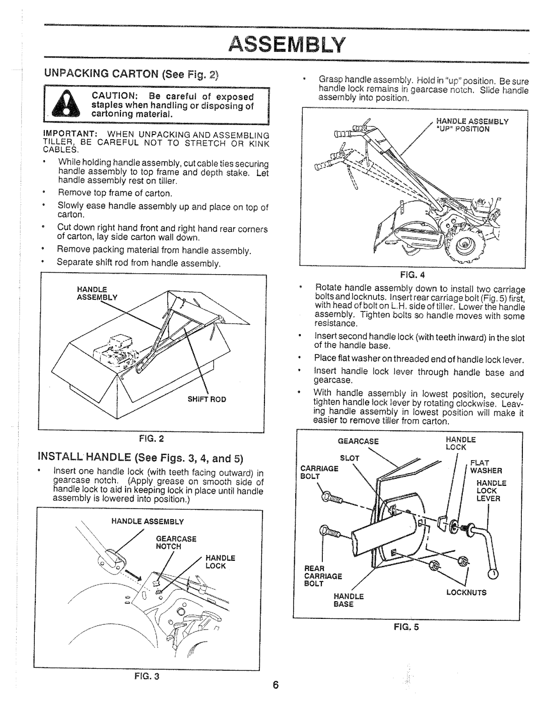 Weed Eater WER500A manual 