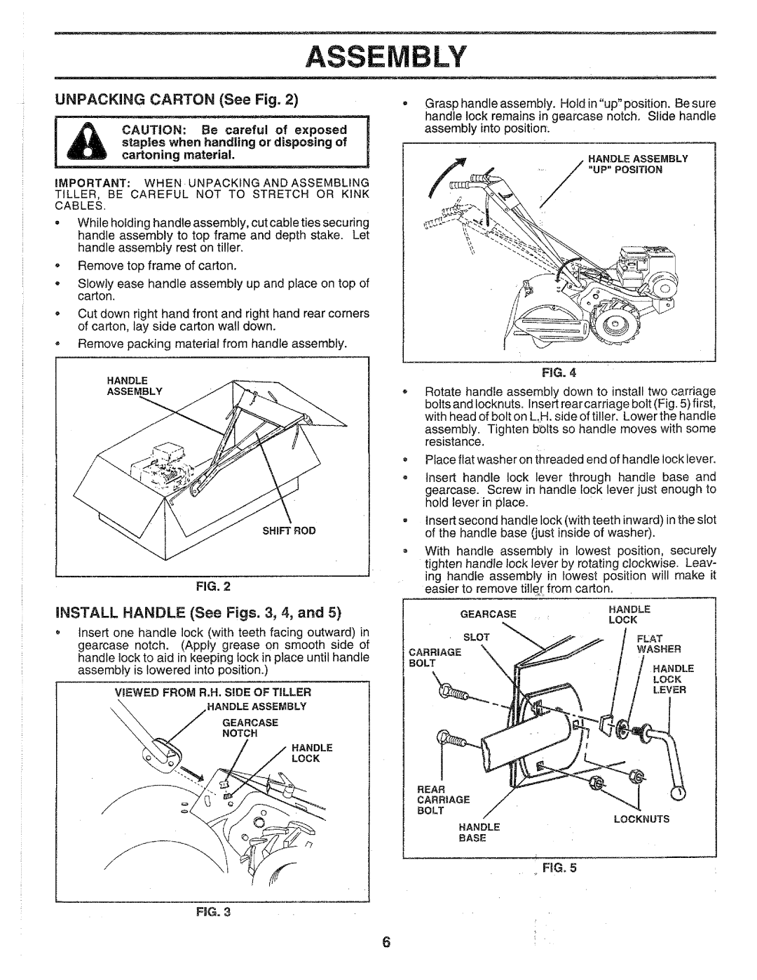 Weed Eater WER500C, 143753, 010394 manual 