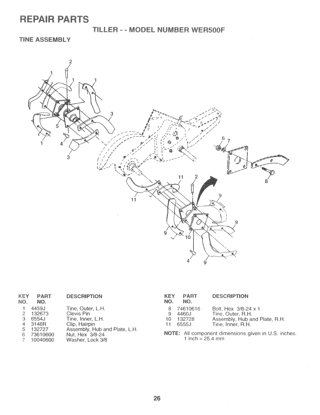 Weed Eater WER500F, 151329 manual 