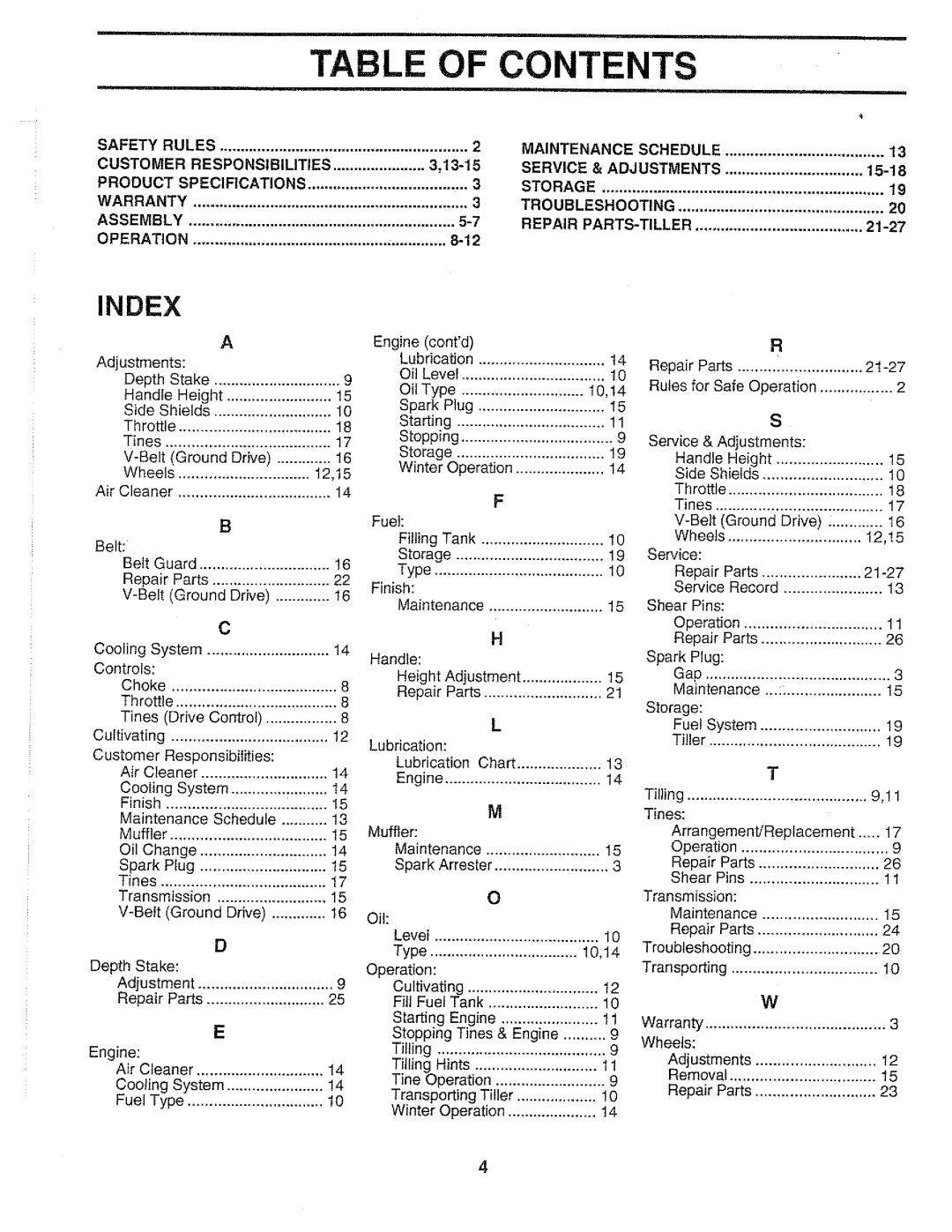 Weed Eater WER500J, 162905 manual 