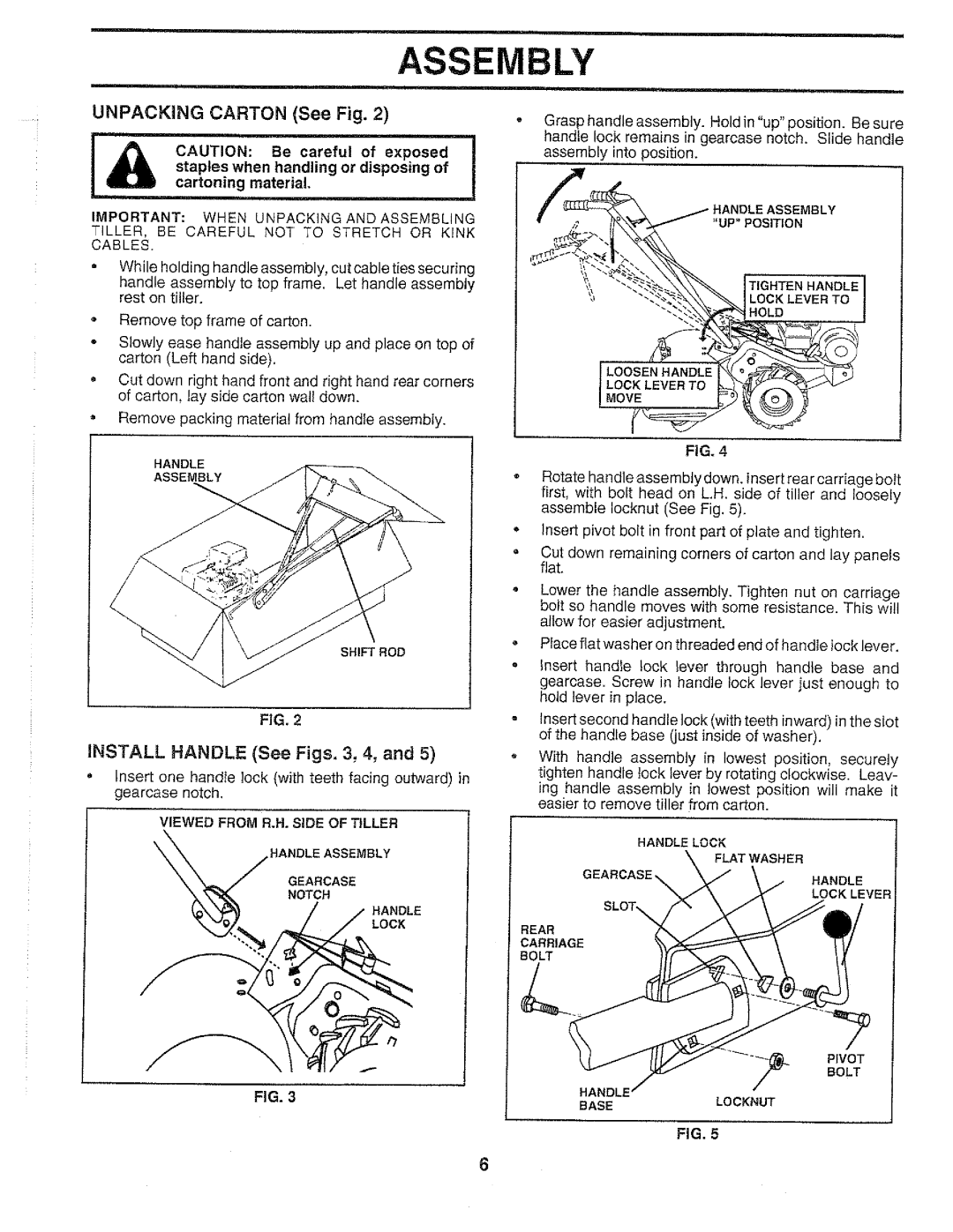 Weed Eater WER500J, 162905 manual 