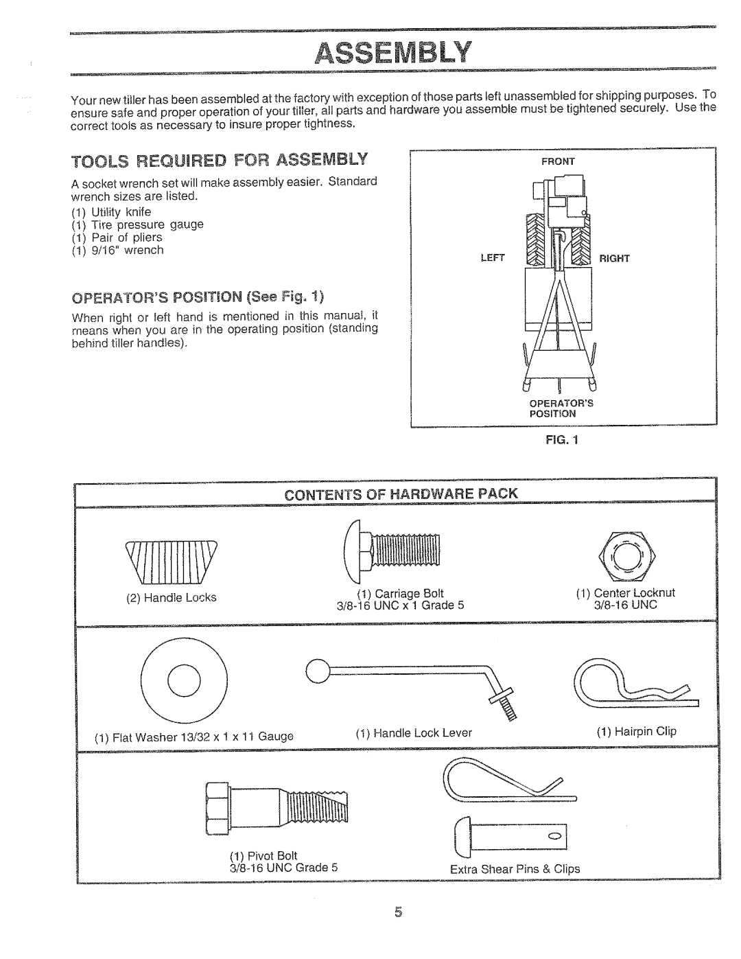 Weed Eater 168174, WER500L manual 