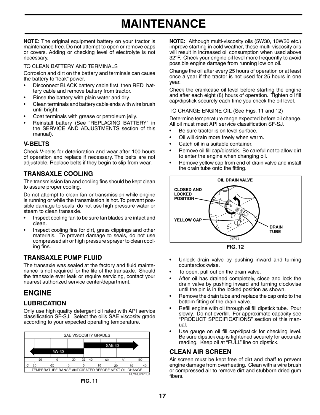 Weed Eater WET17H42STA manual Engine 