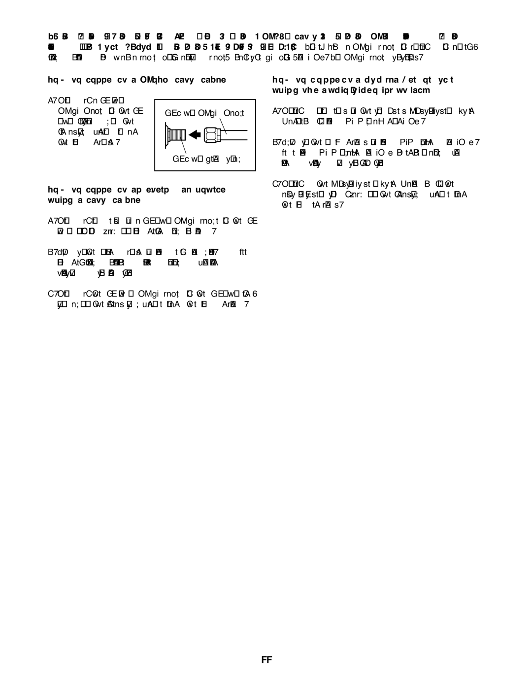 Weider 160xtb user manual HOW to Connect a 75 OHM Catv Cable, HOW to Connect AN External Source Using a Catv Cable 