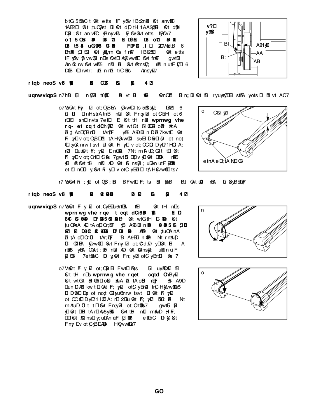 Weider 160xtb user manual Solution Problem 