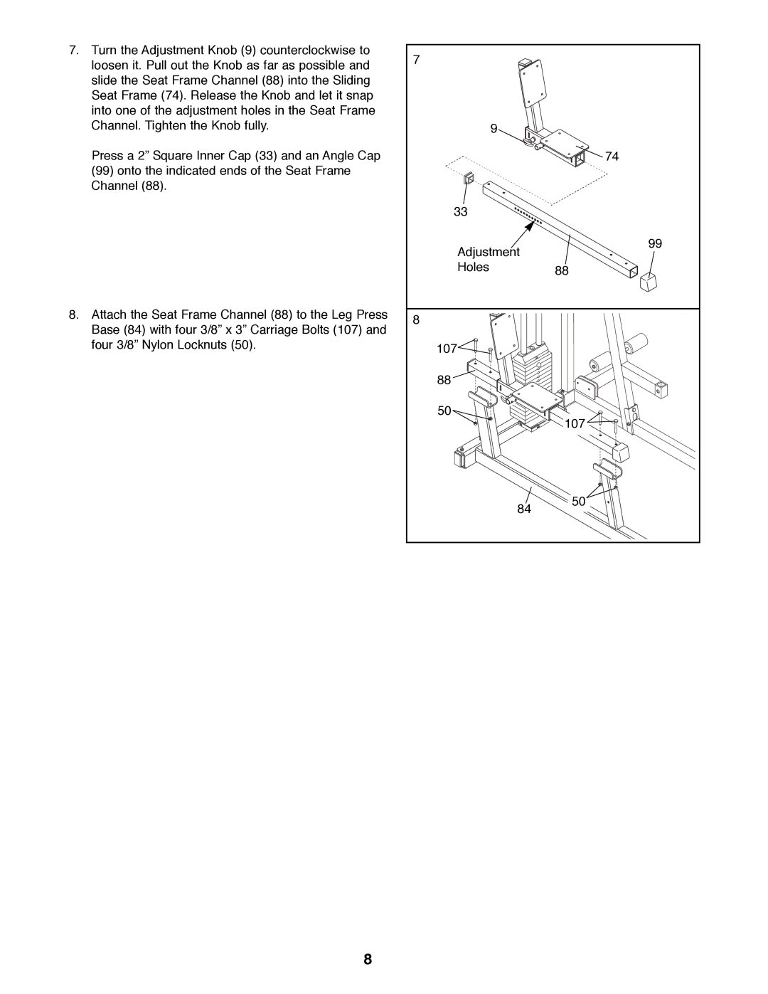 Weider 16.8ST manual 