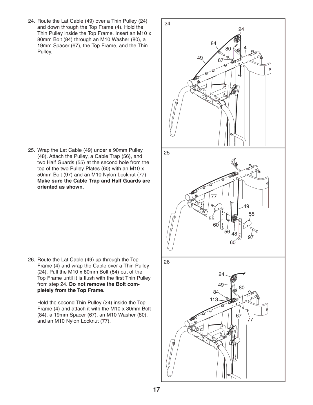 Weider 831.14622.0 user manual 